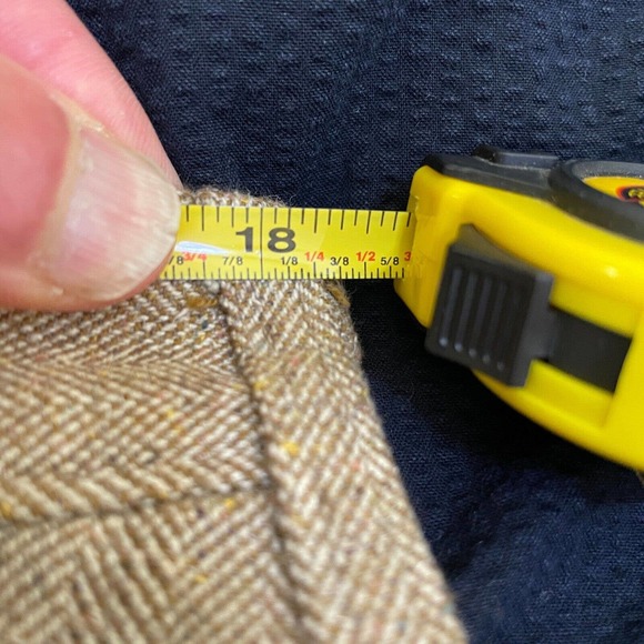 Lot Of 2 Epaulet New York 37 Mens Navy cotton Brown wool Flat Front Chino Pants - Picture 7 of 12